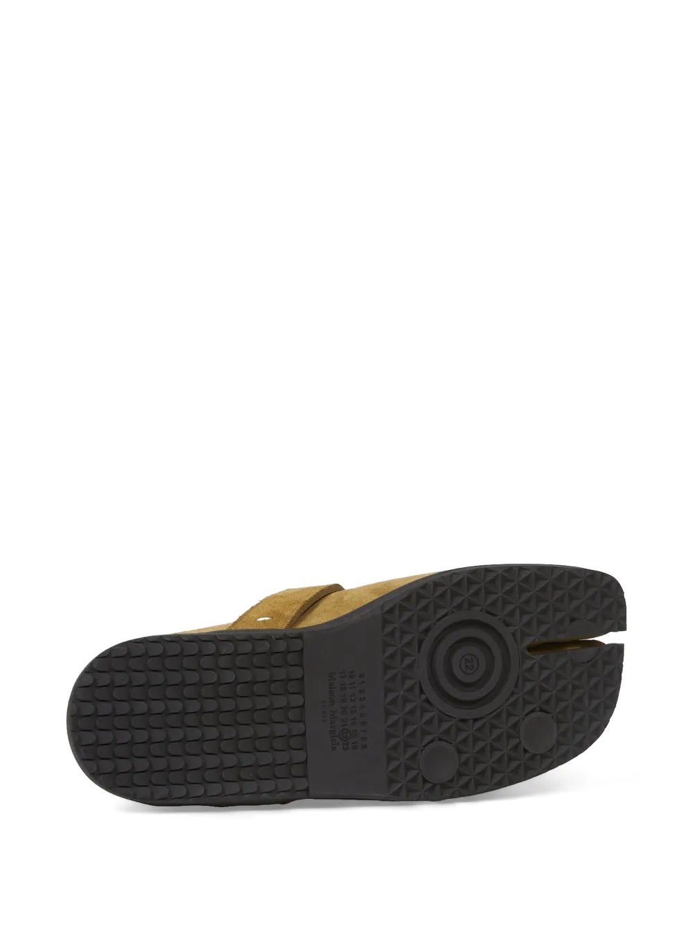 Maison Margiela Tabi buckle-fastening mules Bruin