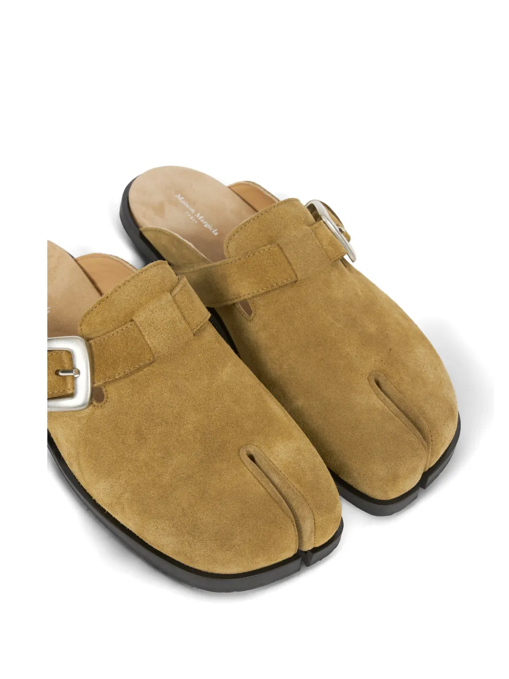 Maison Margiela Tabi buckle-fastening mules Bruin
