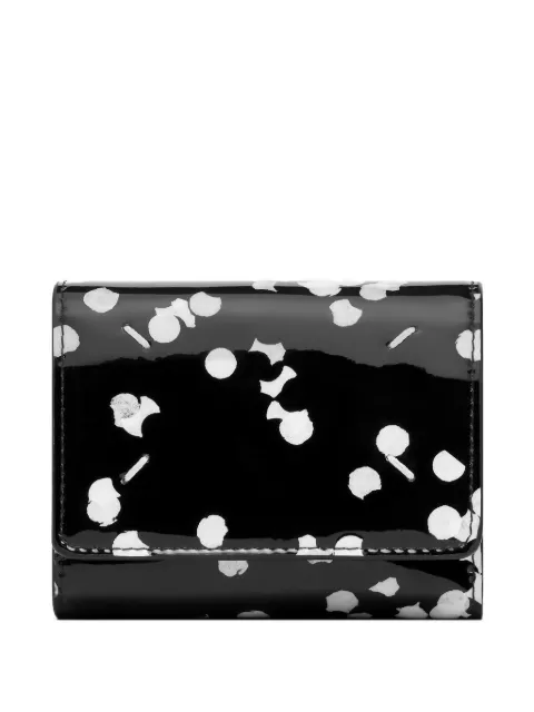 Maison Margiela cartera plegable y acabado de charol