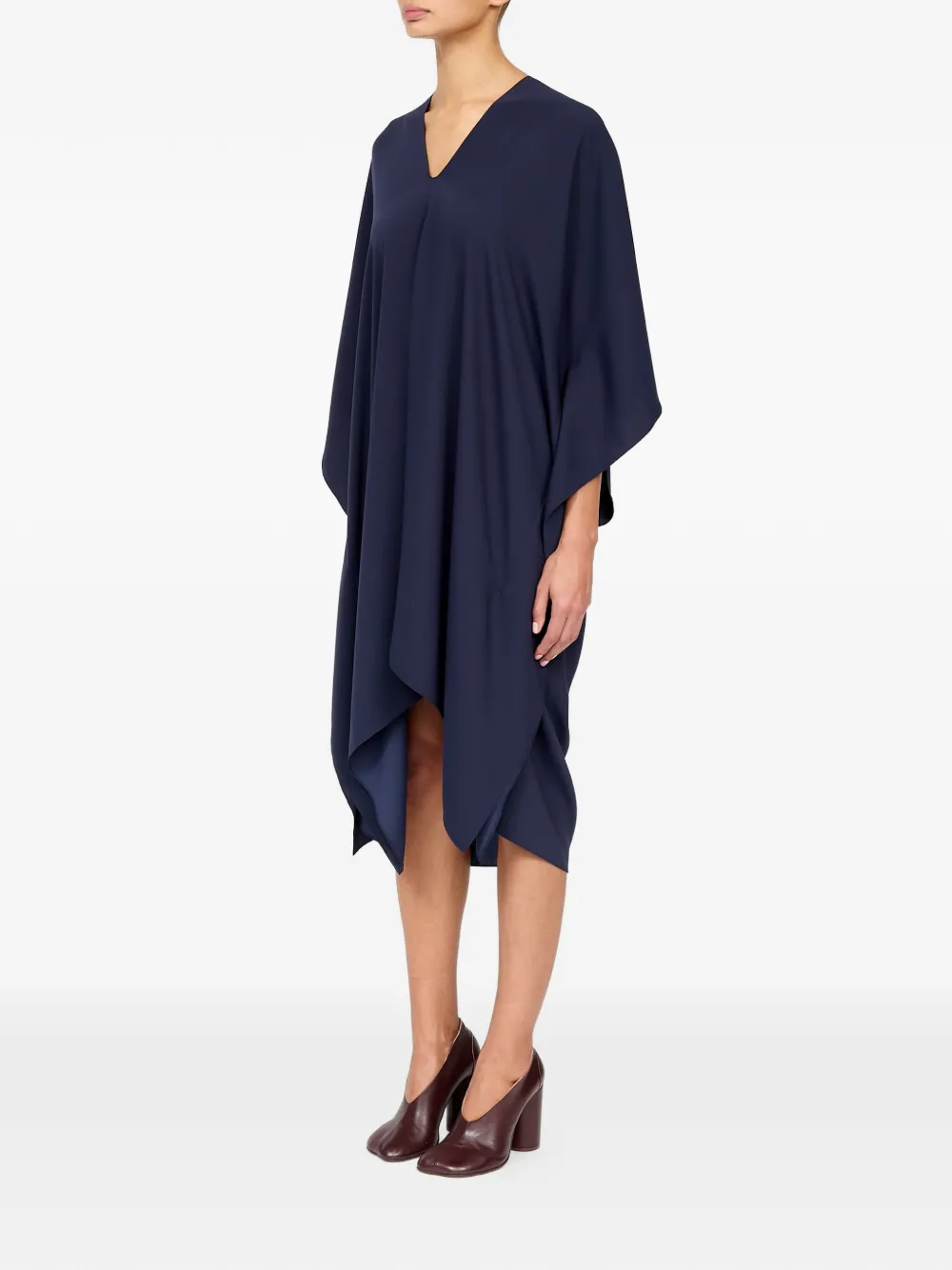 MM6 Maison Margiela Midi-jurk Blauw
