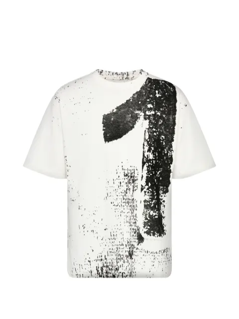 Maison Margiela 10 print cotton T-shirt