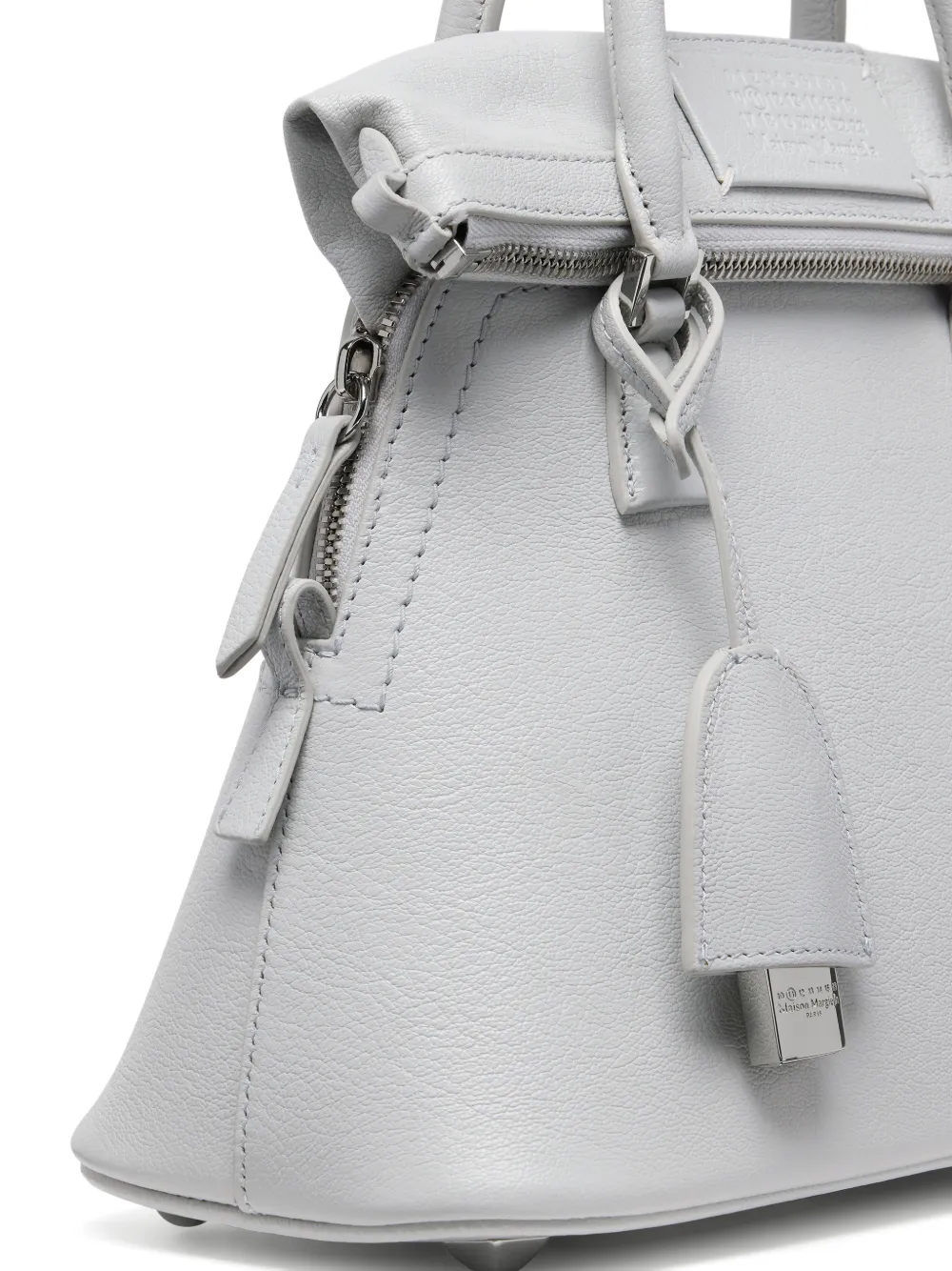 Maison Margiela 5AC Classique leren shopper Grijs