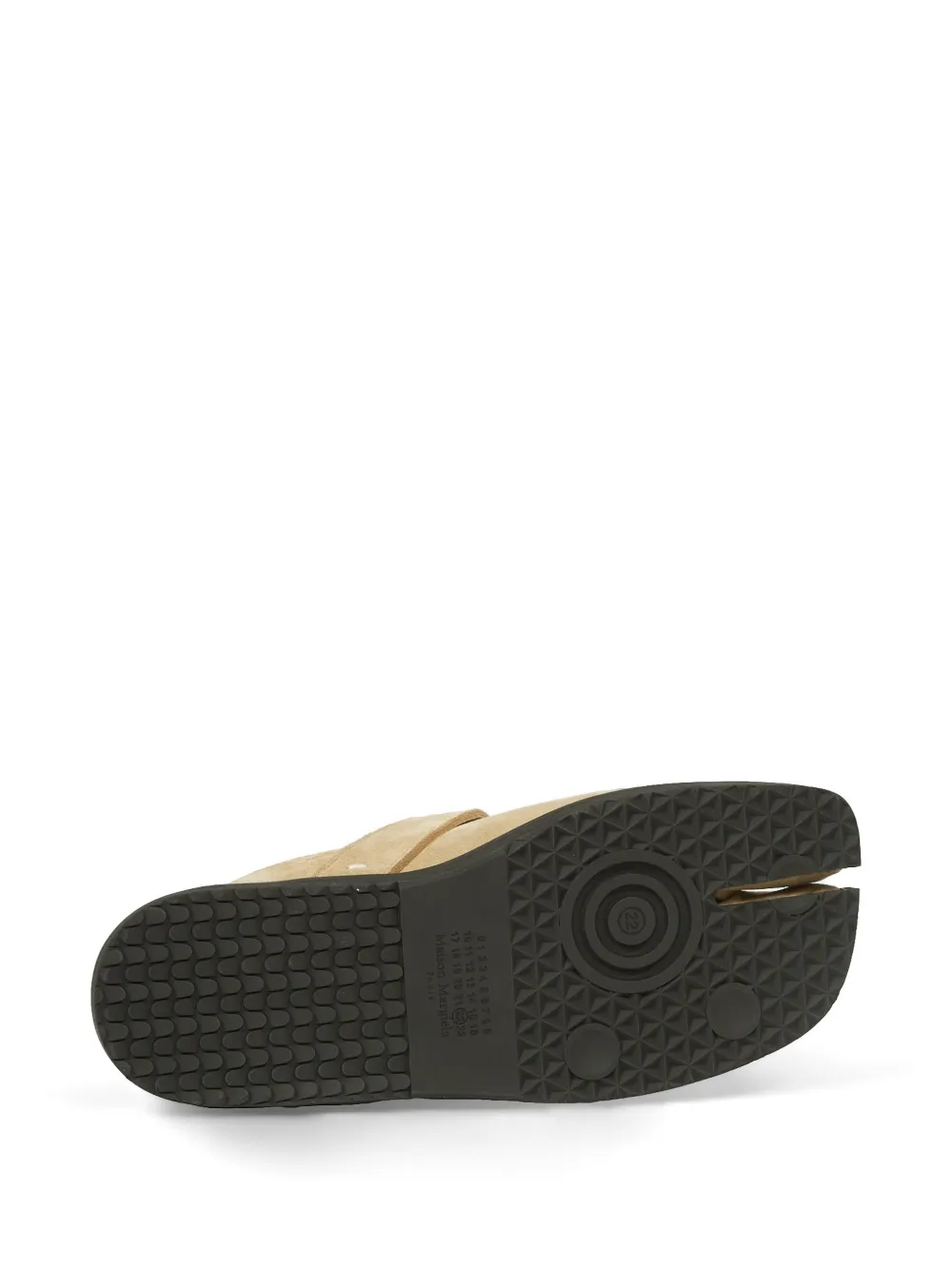 Maison Margiela Tabi buckle-fastening mules Beige