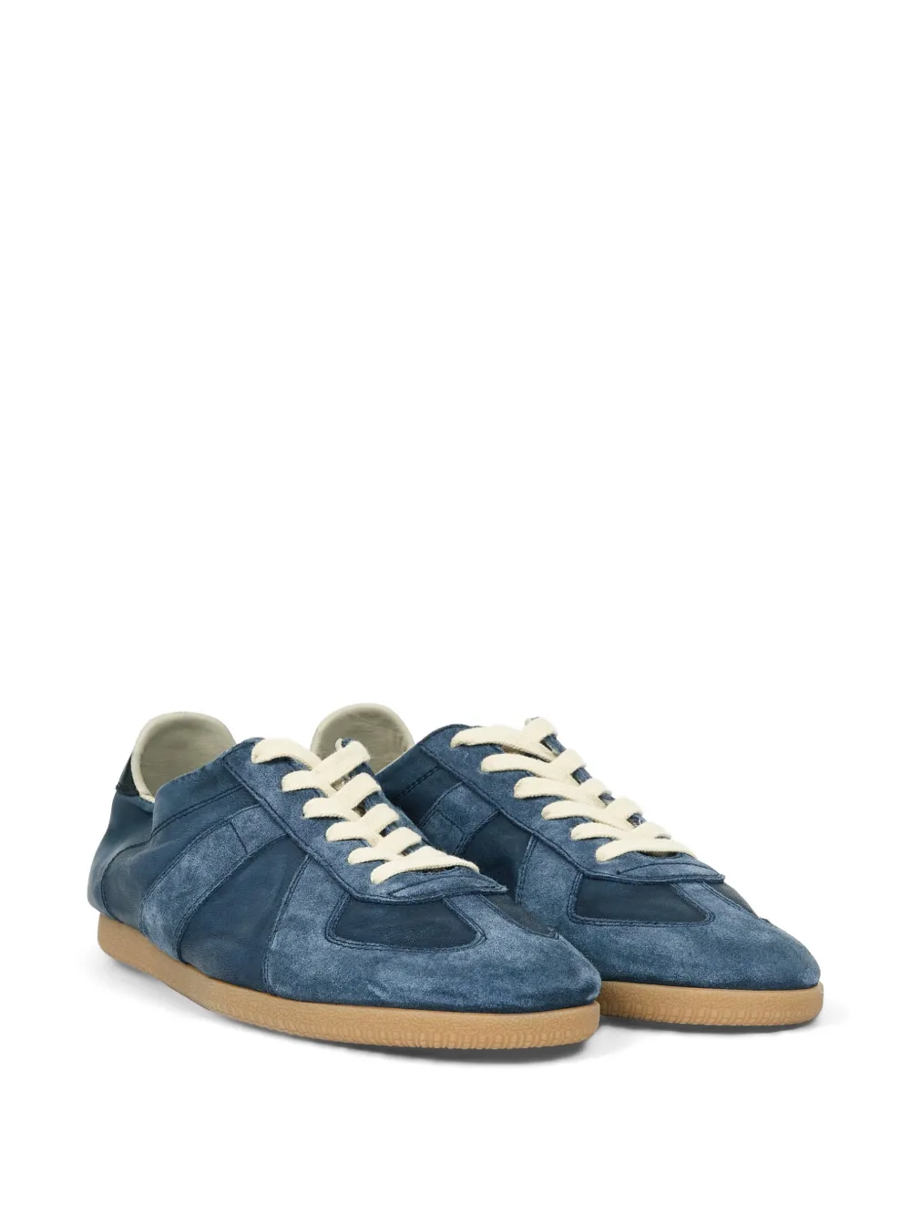 Maison Margiela Replica kalfsleren sneakers Blauw