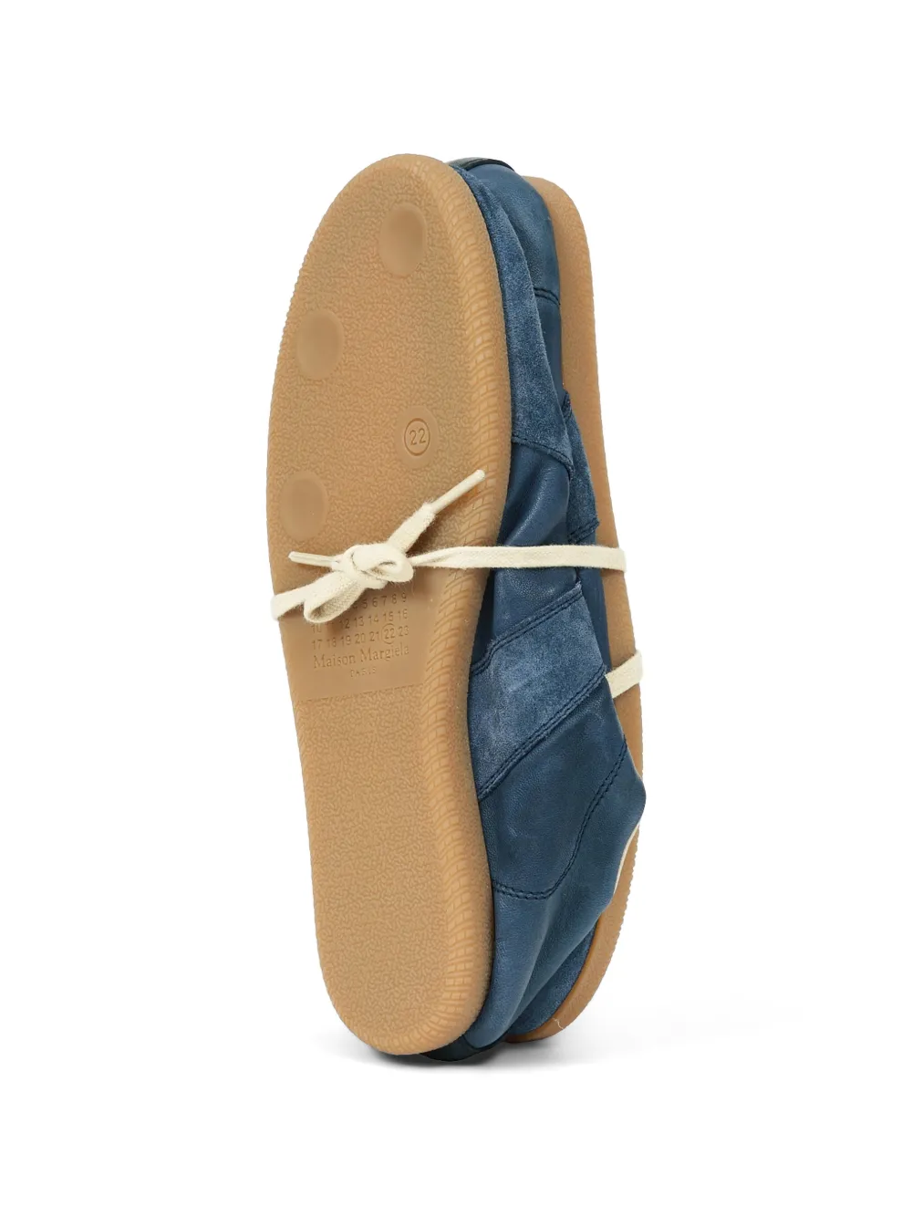 Maison Margiela Replica kalfsleren sneakers Blauw