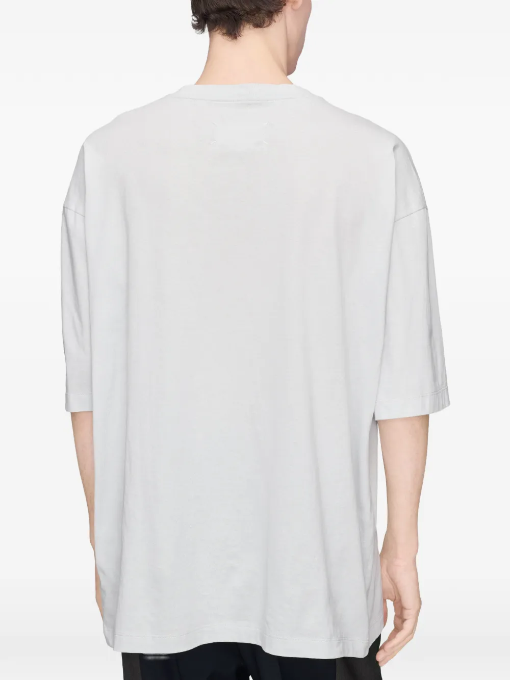 Maison Margiela Katoenen T-shirt met print Grijs