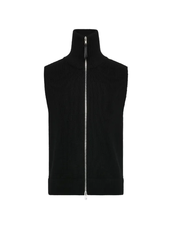 Maison Margiela ステッチ ベスト | ブラック | FARFETCH JP