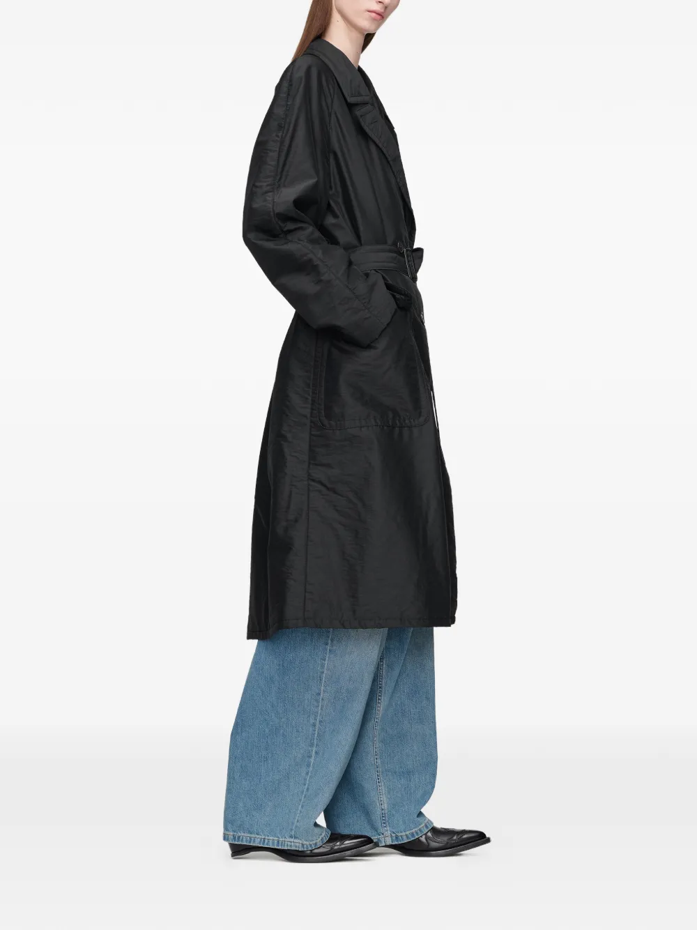 Maison Margiela Jas met dubbele rij knopen Zwart