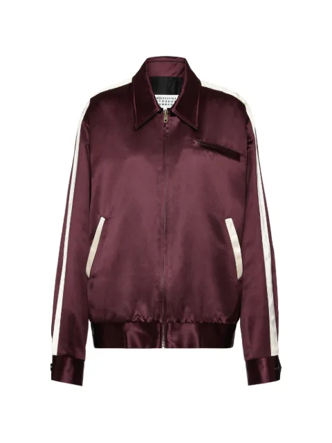 Maison Margiela satin bomber jacket
