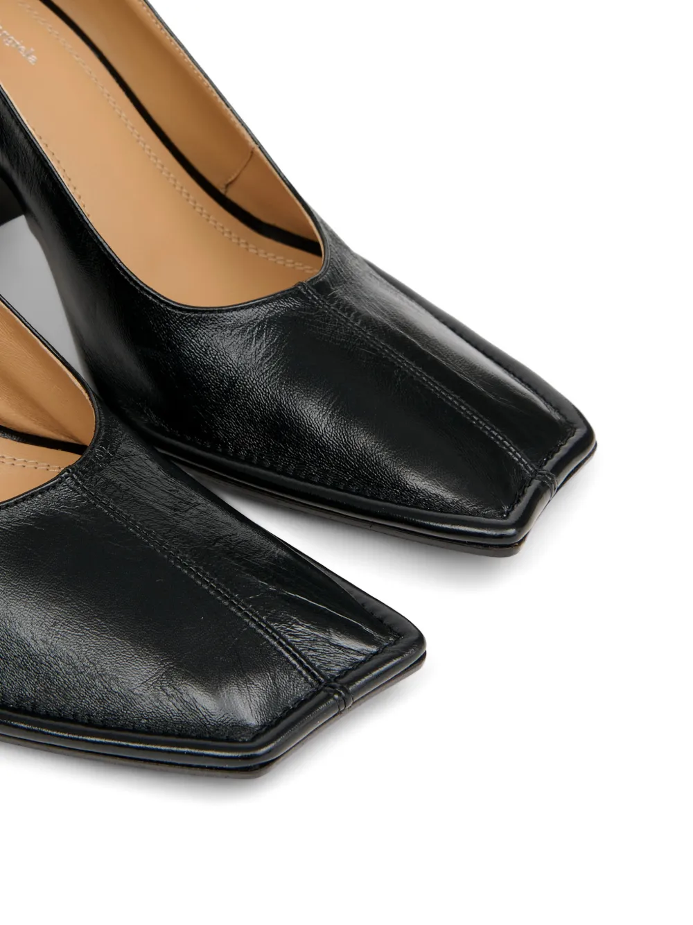Maison Margiela Pumps met vierkante neus Zwart