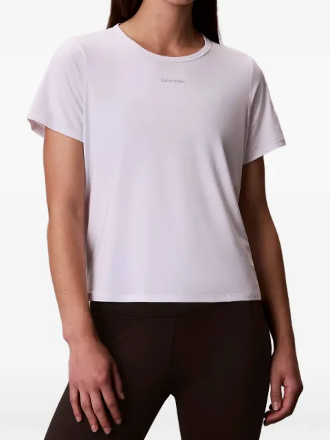 Calvin Klein playera con mangas raglán y logo estampado
