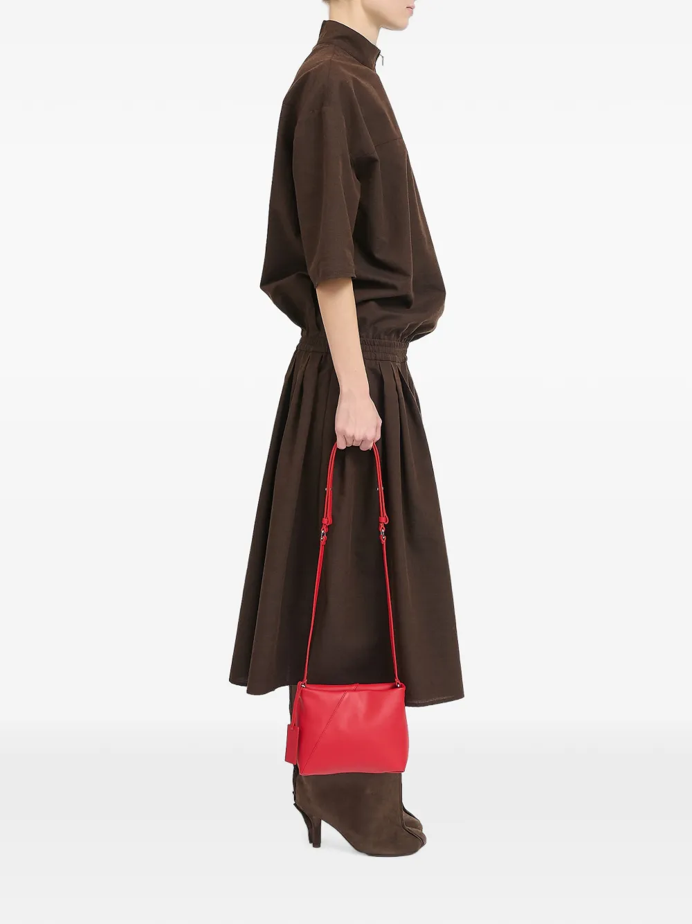 MM6 Maison Margiela Japanese kleine schoudertas Rood