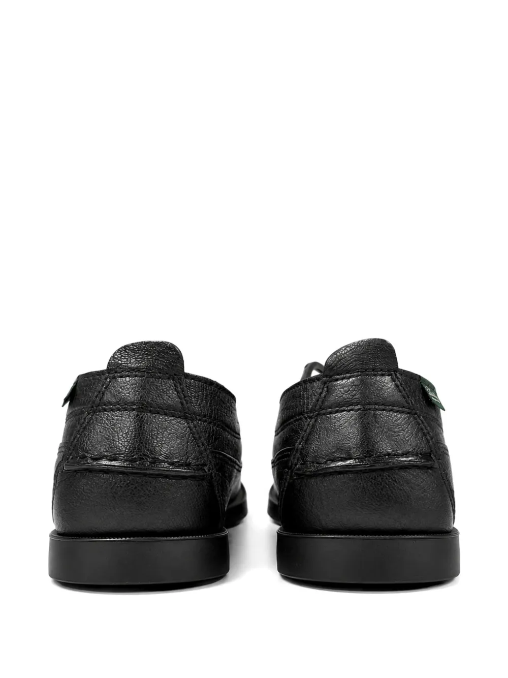Paraboot grained-leather derby shoes Zwart