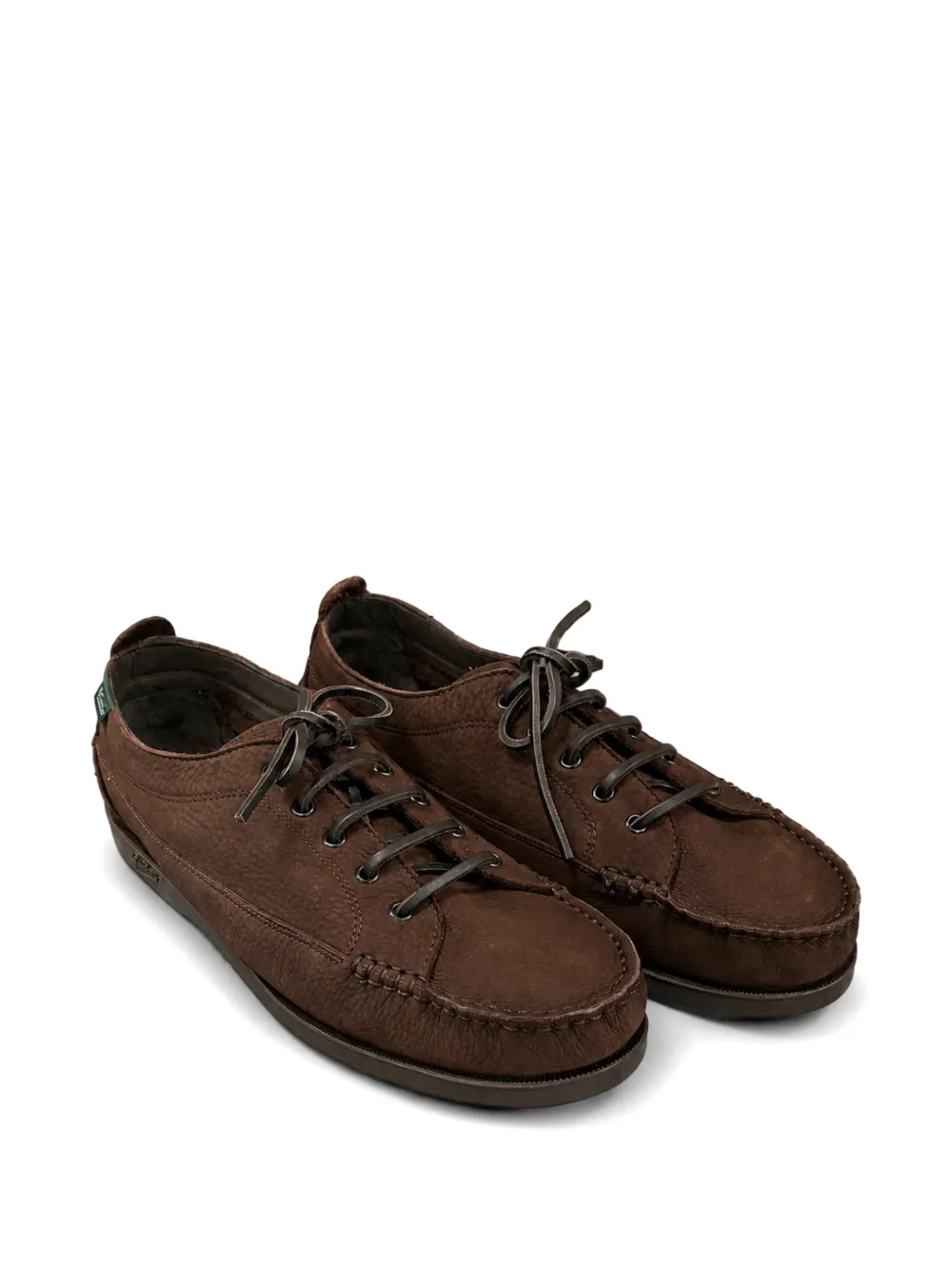 Paraboot Malibu pebbled-leather derby shoes Bruin