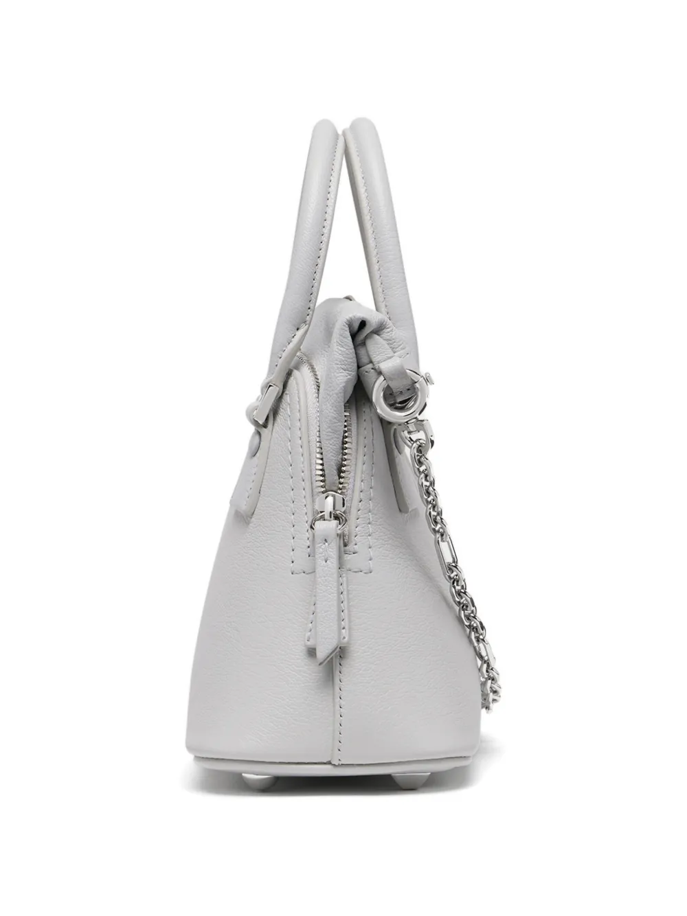 Maison Margiela 5AC Classique leren shopper Grijs