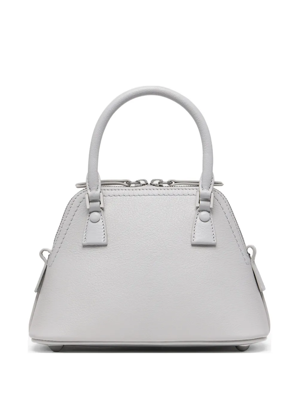 Maison Margiela 5AC Classique leather mini bag - Grau