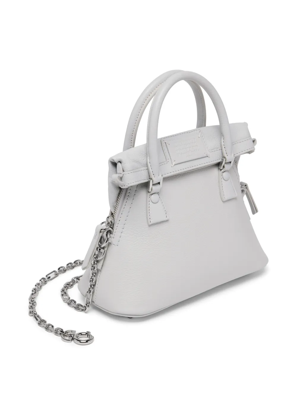 Maison Margiela 5AC Classique leren shopper Grijs