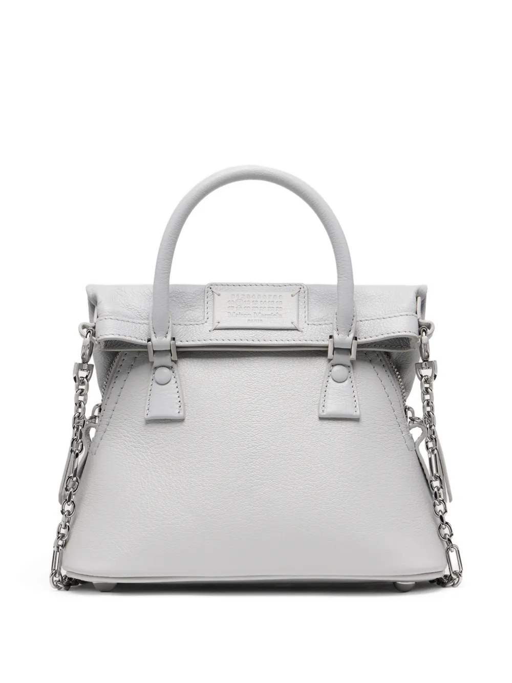 Maison Margiela 5AC Classique leren shopper Grijs