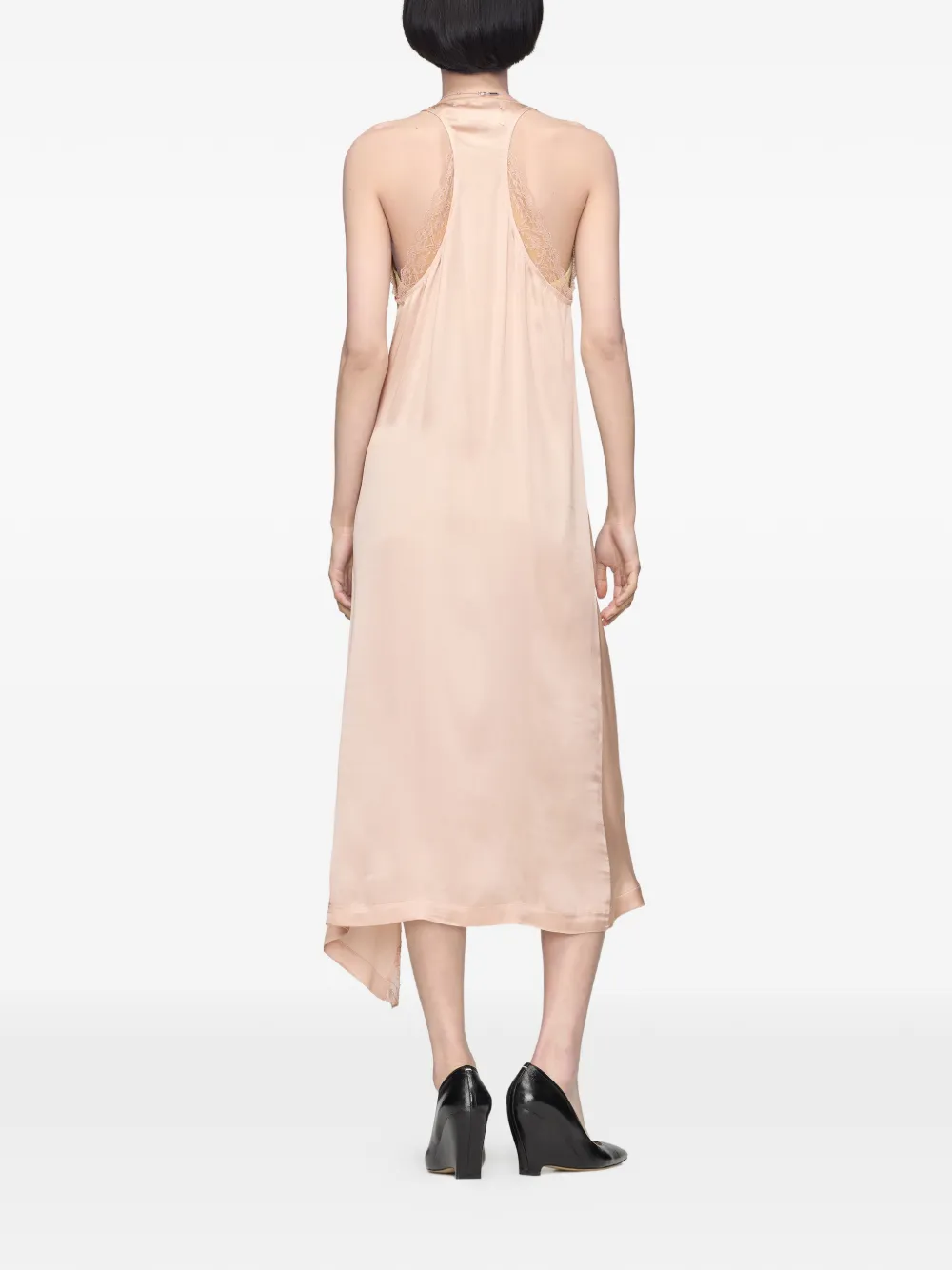 Maison Margiela Asymmetrische mini-jurk Roze