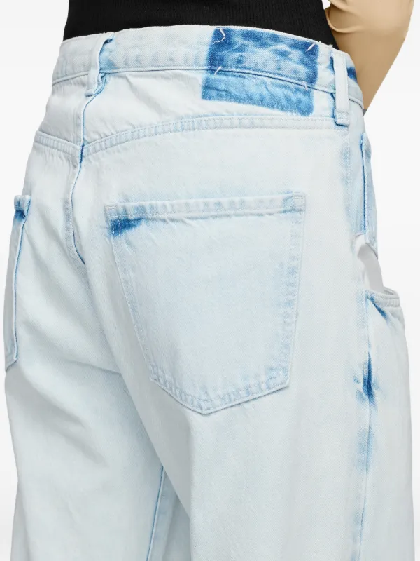 Maison Margiela Memory Of ブリーチ ジーンズ | ブルー | FARFETCH JP