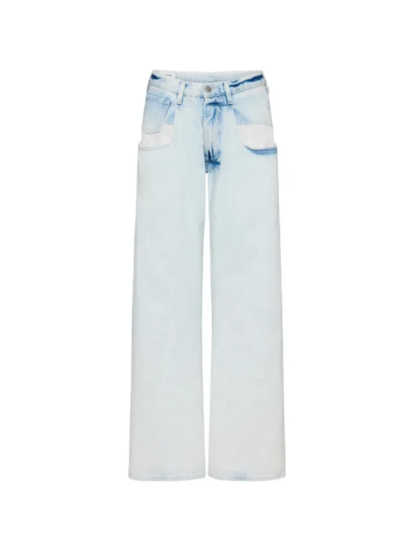 Maison Margiela Memory Of ブリーチ ジーンズ | ブルー | FARFETCH JP