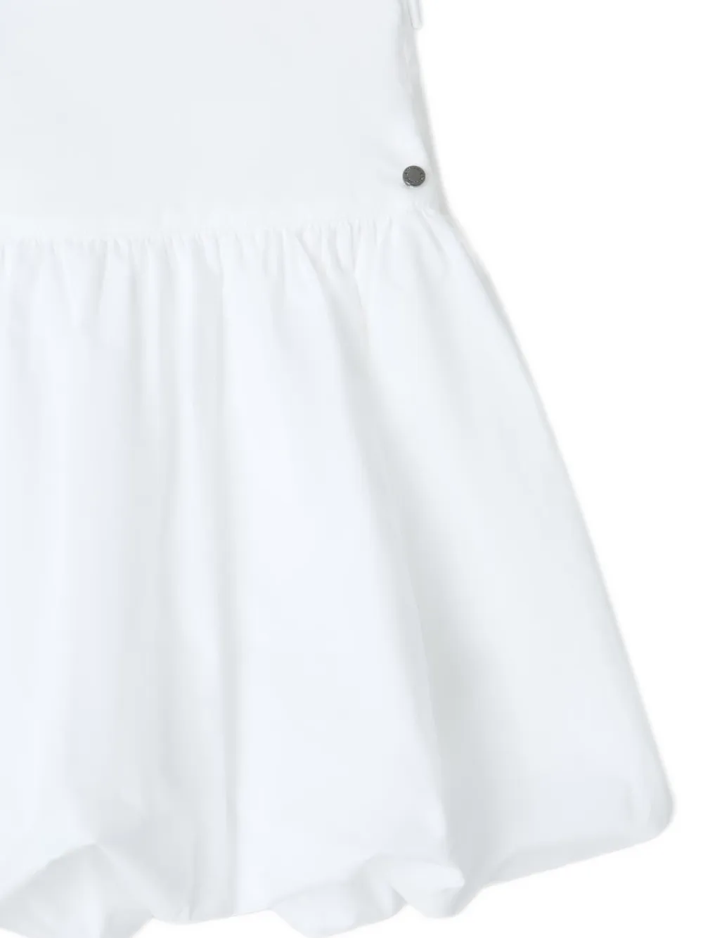 Armani Exchange Gesmockte mini-ballonrok Wit