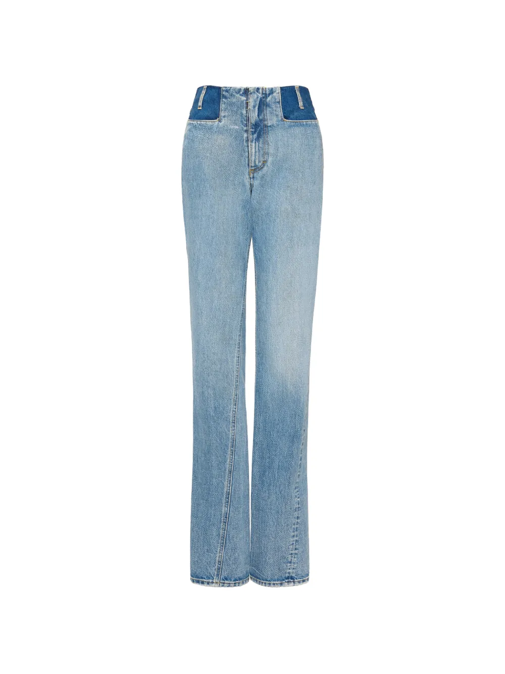 Maison Margiela Jeans slim con design patchwork - Blu