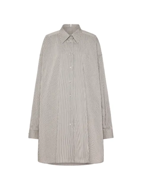 Maison Margiela 翻领细条纹衬衫