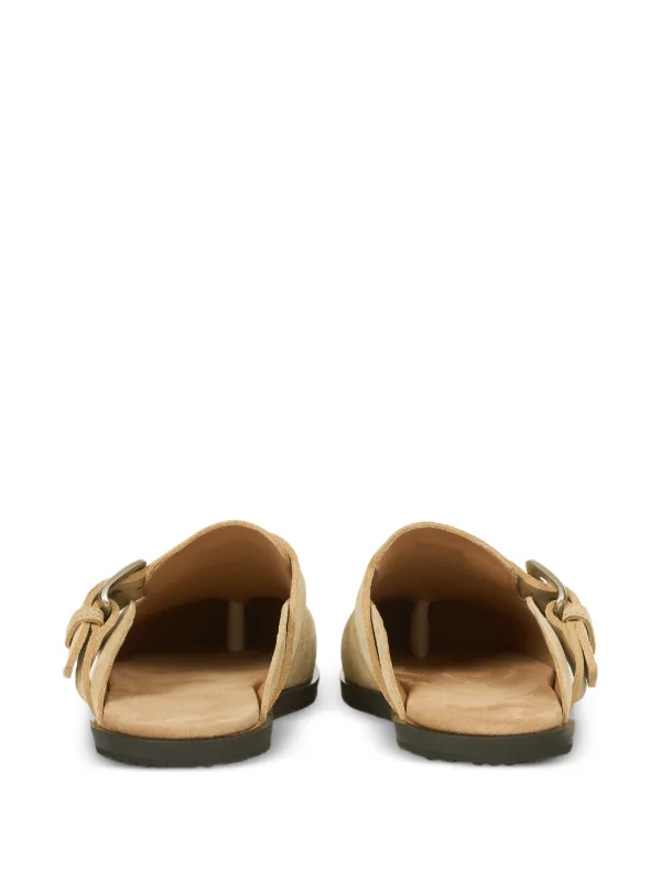 Maison Margiela Tabi buckle-fastening Mules | Neutrals | FARFETCH