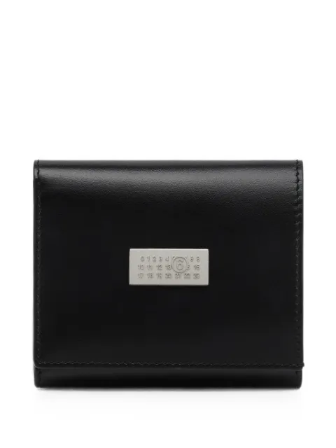 MM6 Maison Margiela leather tri-fold wallet