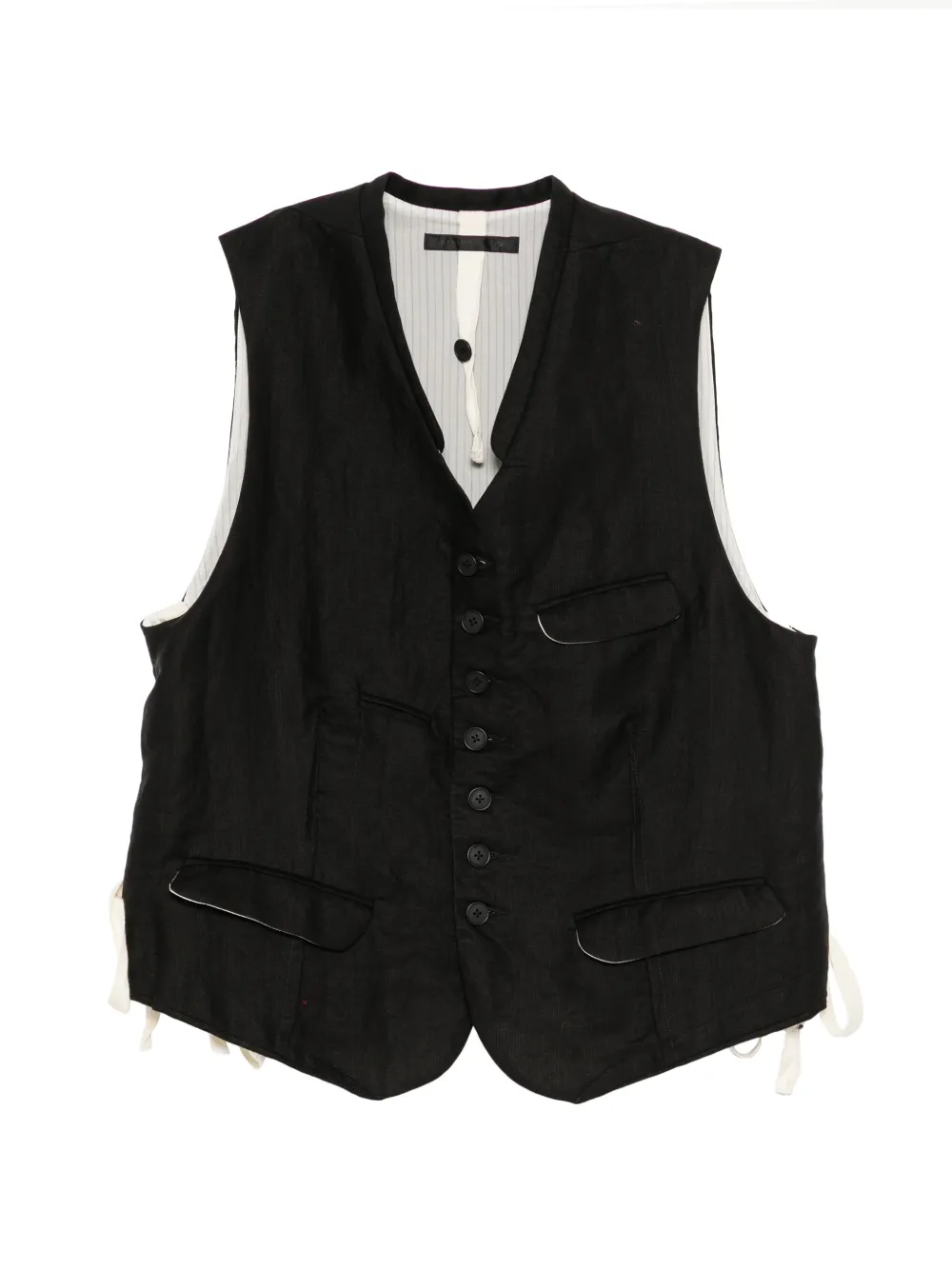 Klasica chaleco con botones | negro | Image 1