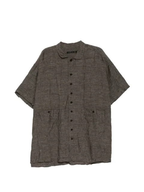 Klasica short-sleeve linen shirt