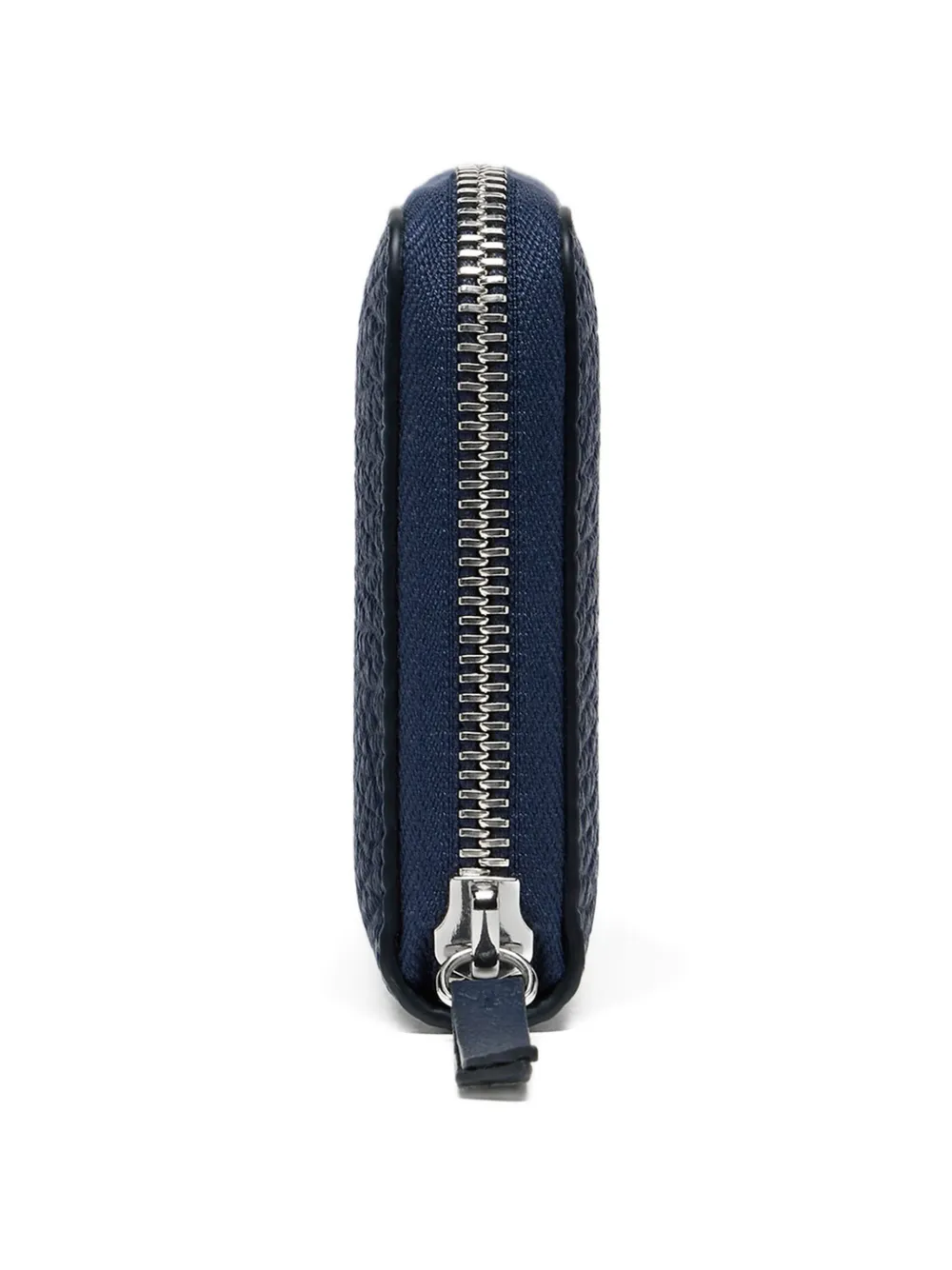 Maison Margiela Four Stitch portemonnee van bewerkt leer Blauw