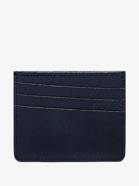 Maison Margiela tarjetero Four Stitches de piel agrietada