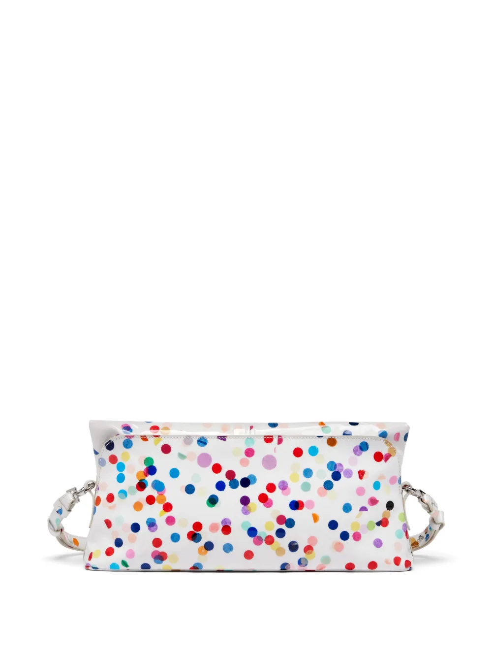 Maison Margiela 5AC buidel met confettiprint Wit