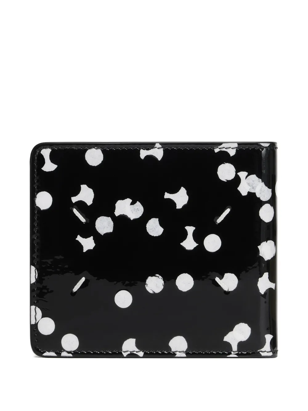 Maison Margiela confetti-print wallet - Nero