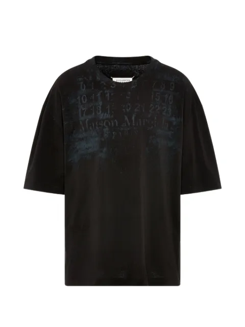 Maison Margiela logo-print oversized T-shirt