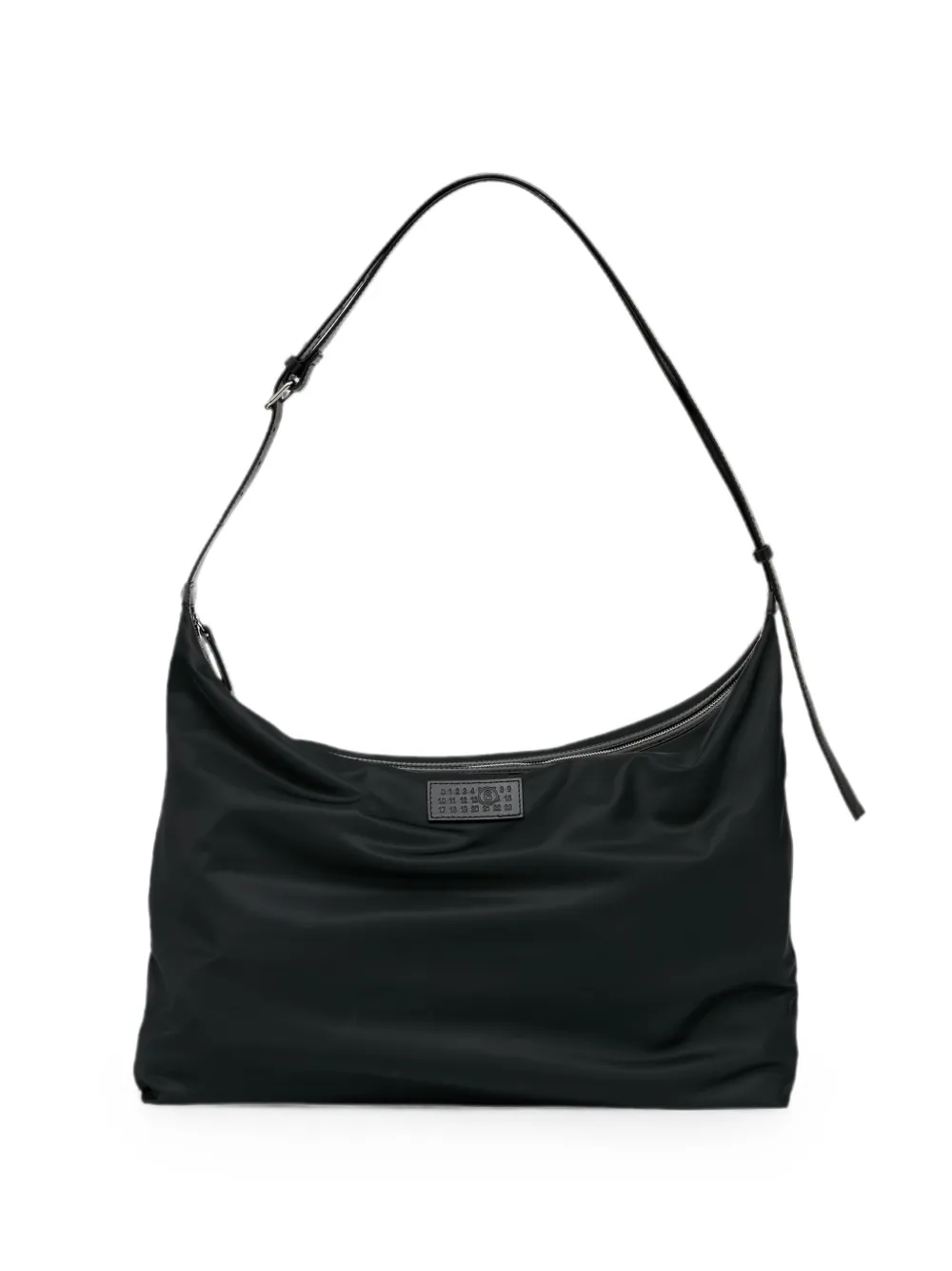 MM6 Maison Margiela logo-patch crossbody bag - Nero