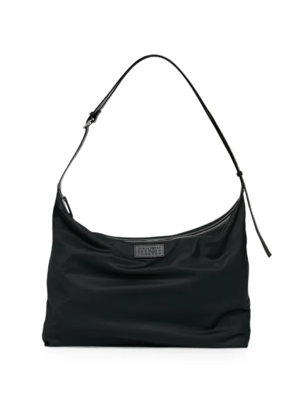 MM6 Maison Margielaショルダーバッグ ナイロン ブラック MM6 Maison Margiela ナイロン ツイル ショルダーバッグ | ブラック
