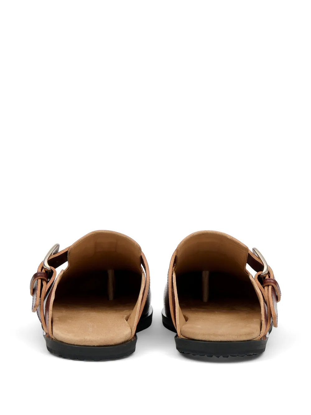 Maison Margiela Tabi muiltjes met gesp Bruin