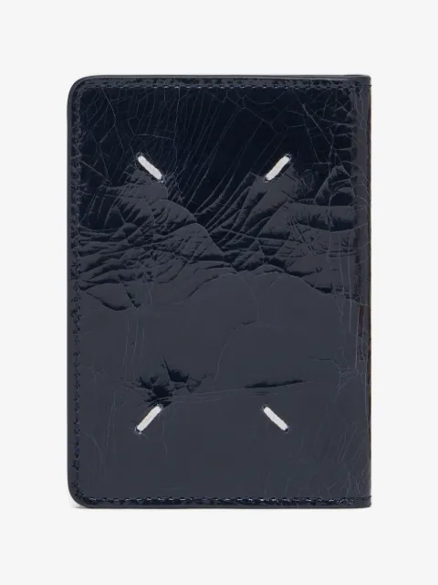 Maison Margiela Four Stitches crackled card holder
