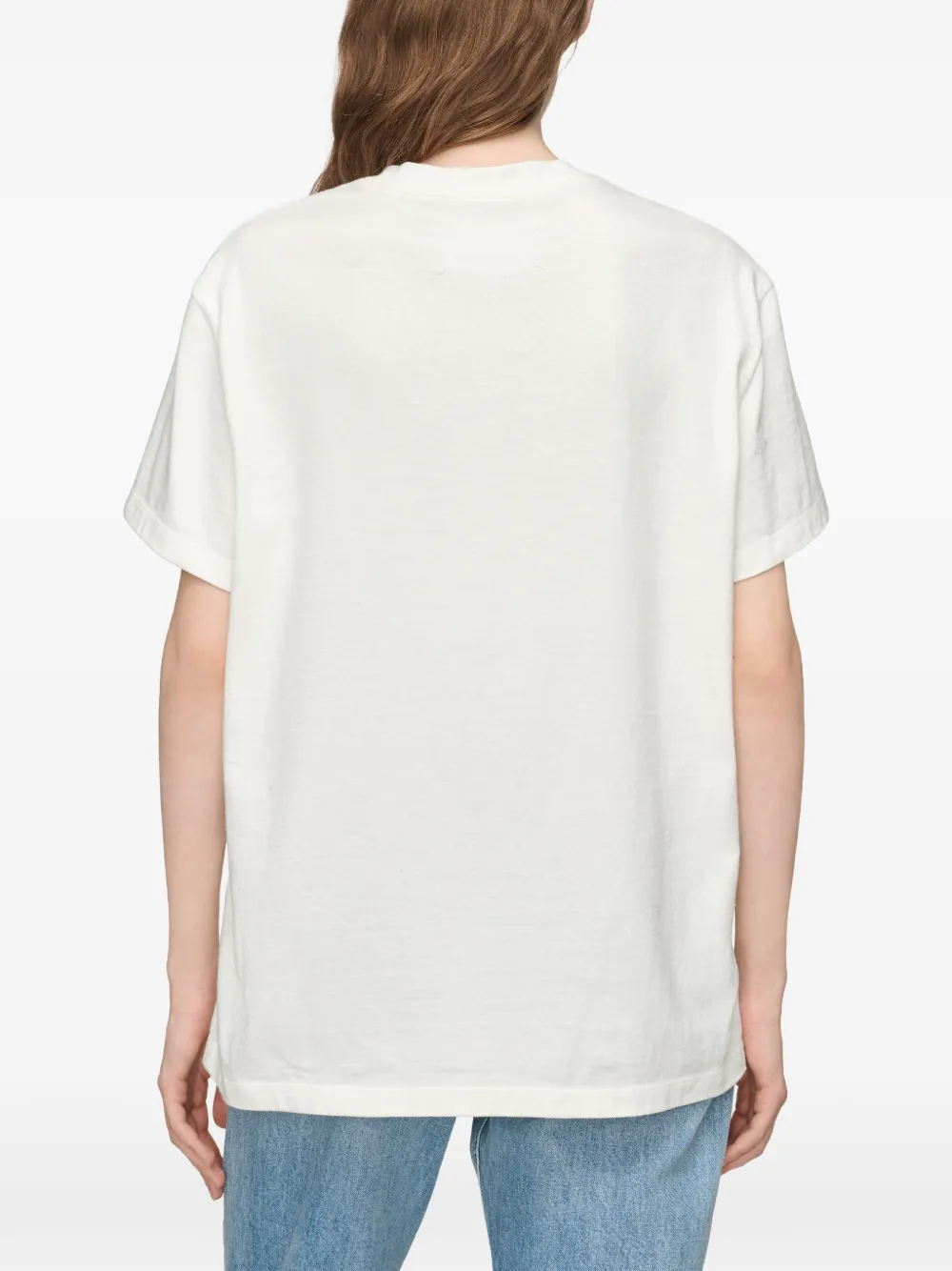Maison Margiela Gelaagd T-shirt Wit