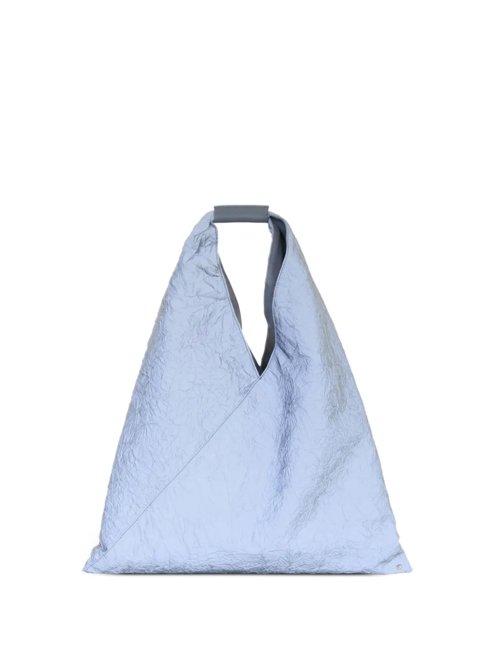 MM6 Maison Margiela Borsa tote Japanese con effetto stropicciato - Blu