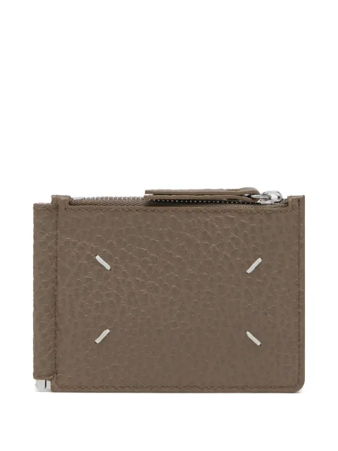 Maison Margiela Four Stitches grained leather wallet