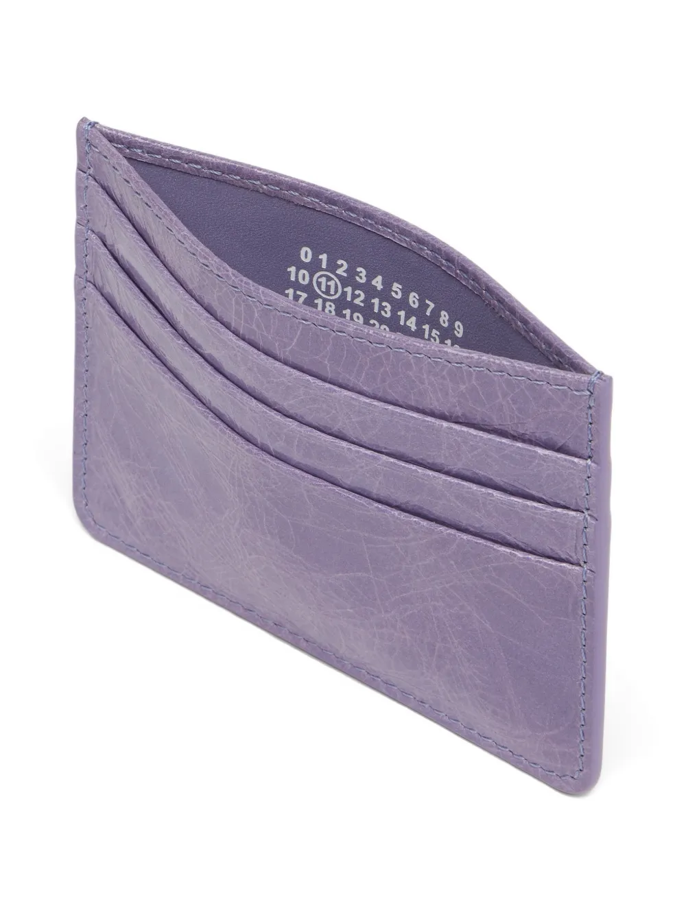 Maison Margiela Four Stitches pasjeshouder Paars
