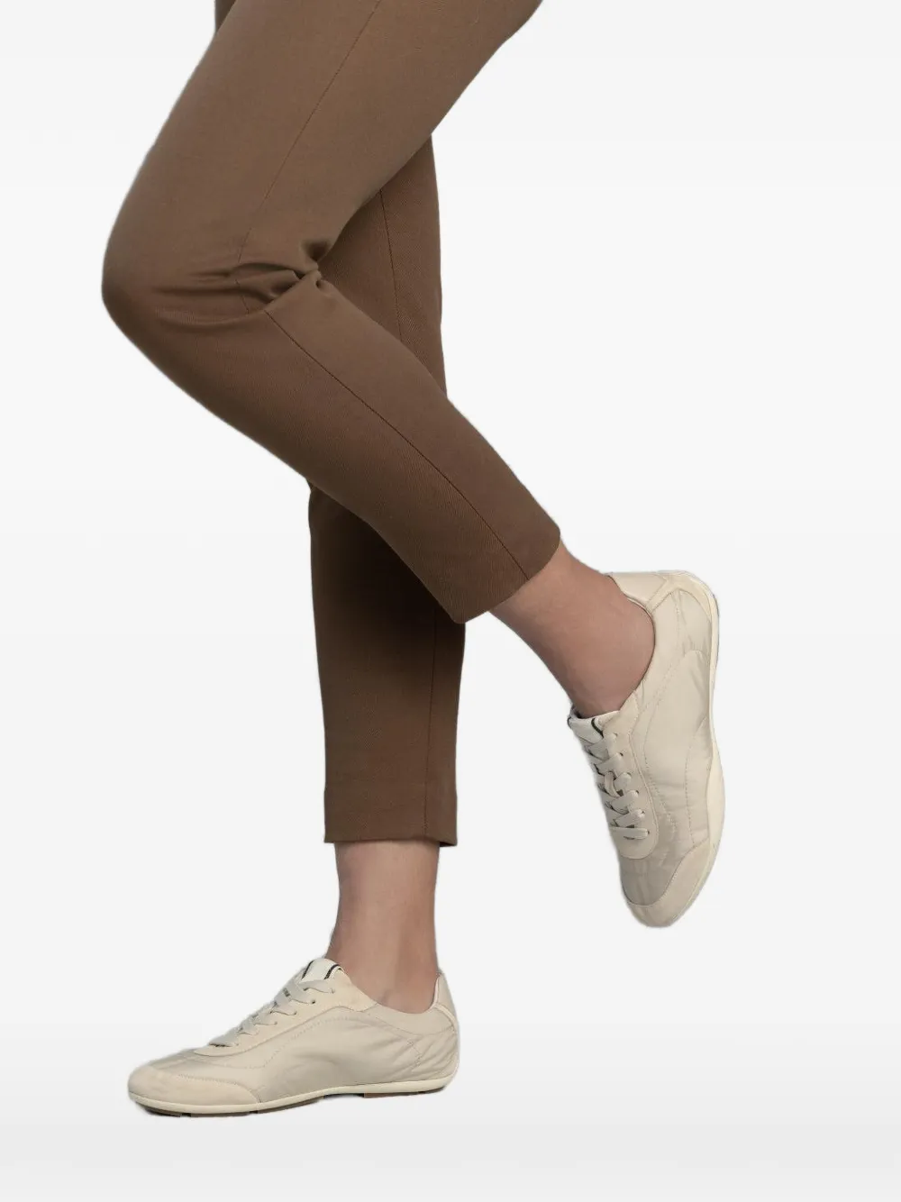 Brunello Cucinelli Monili embroidered sneakers Beige