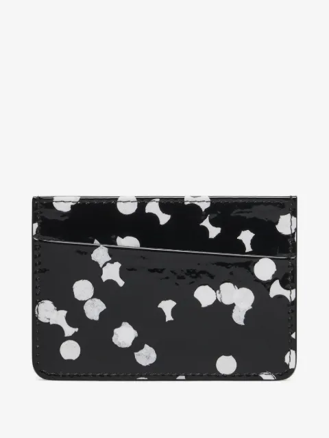Maison Margiela tarjetero con estampado de confeti