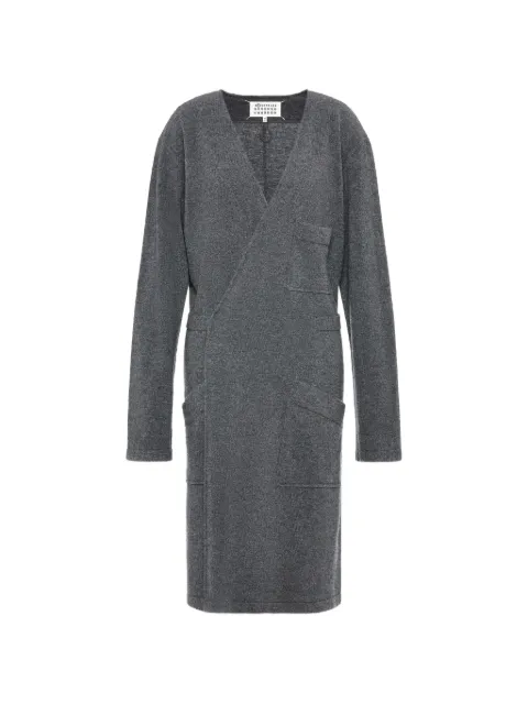 Maison Margiela — wrap-style knitted cardigan