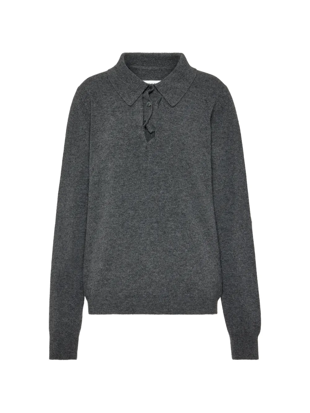 Maison Margiela twist knitted sweater - Grau