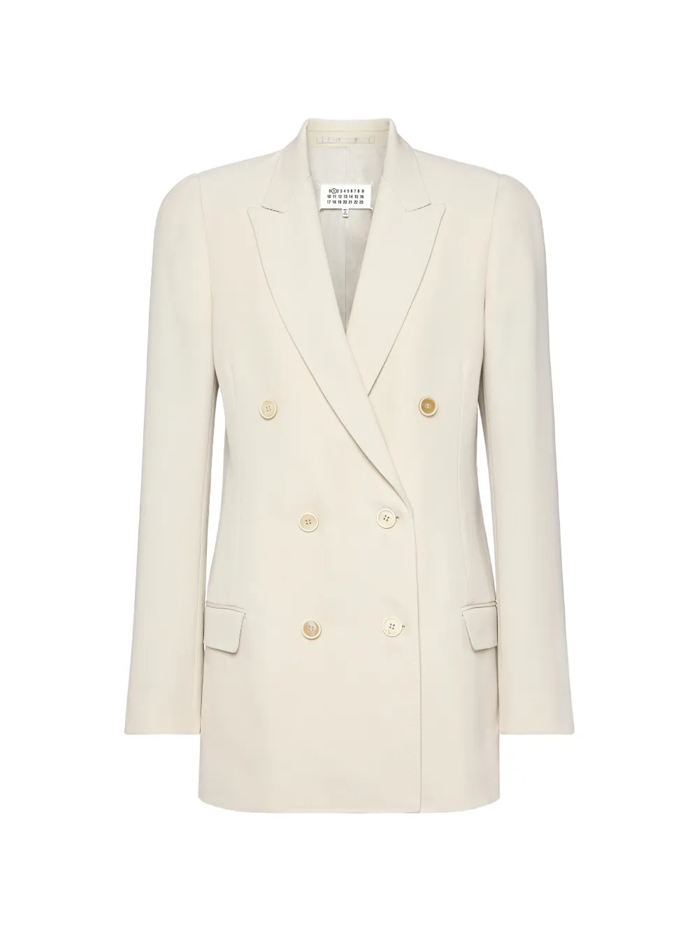 Maison Margiela Blazer doppiopetto - Bianco